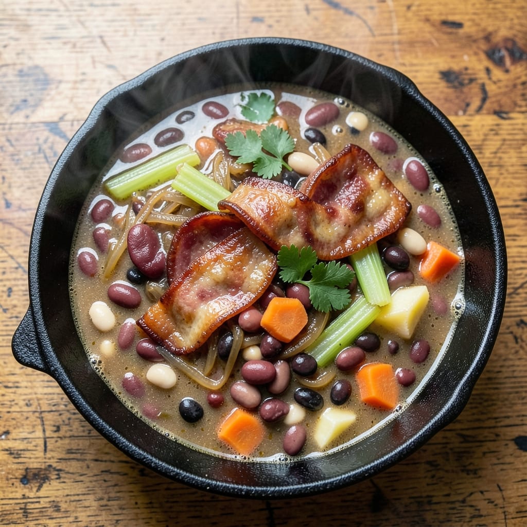 15 Bean Soup Recipe with Smoked Sausage: Hearty Winter Stew in One Pot