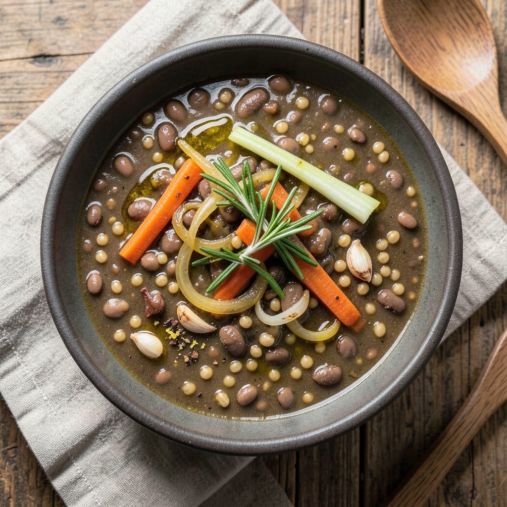 5 Star Lentil Soup Recipe: Velvety Saffron and Barley Luxury
