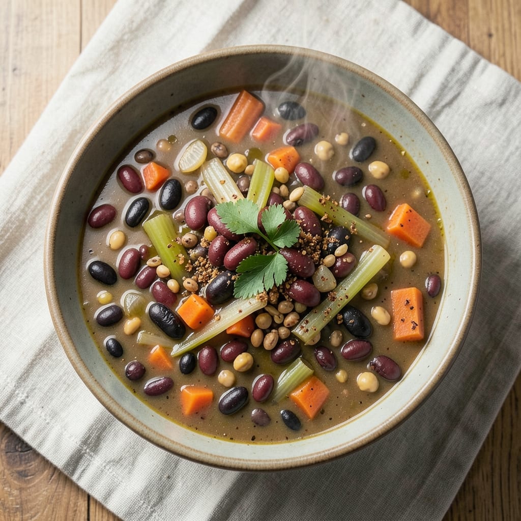 12 Bean Soup Recipe Vegan: Pantry Staples Simmered Into Hearty Harmony