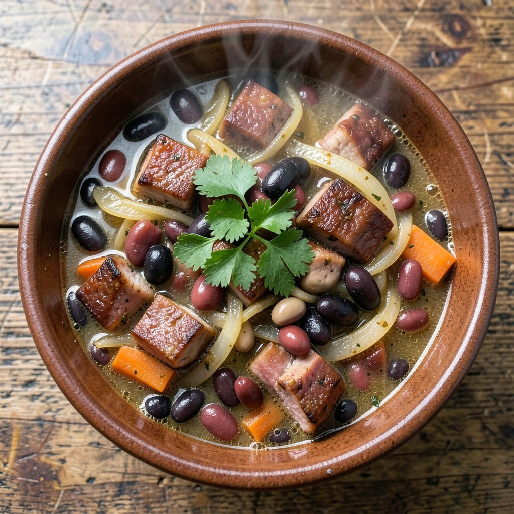 3 Bean and Ham Soup Recipe: Smoky-Sweet Simmer With Pantry Staples