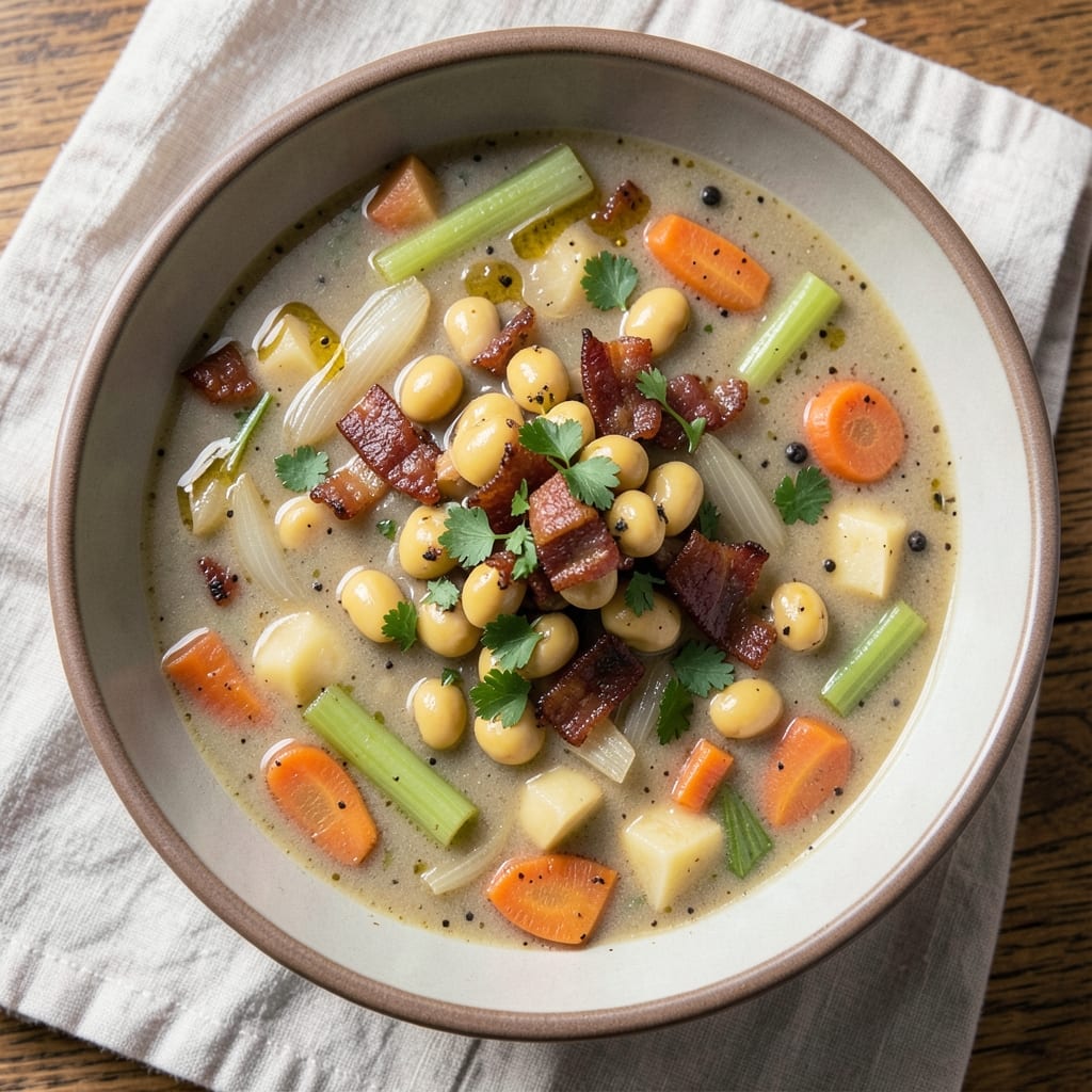 Alabama Jacks Lima Bean Soup Recipe: Smoky Bacon and Tomato Richness