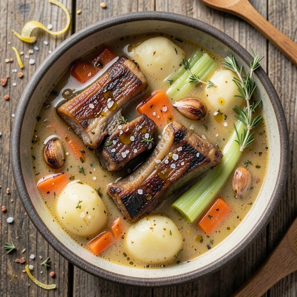 1 Ton Soup Recipe: Slow-Simmered Umami Bomb With Bone Broth Depth