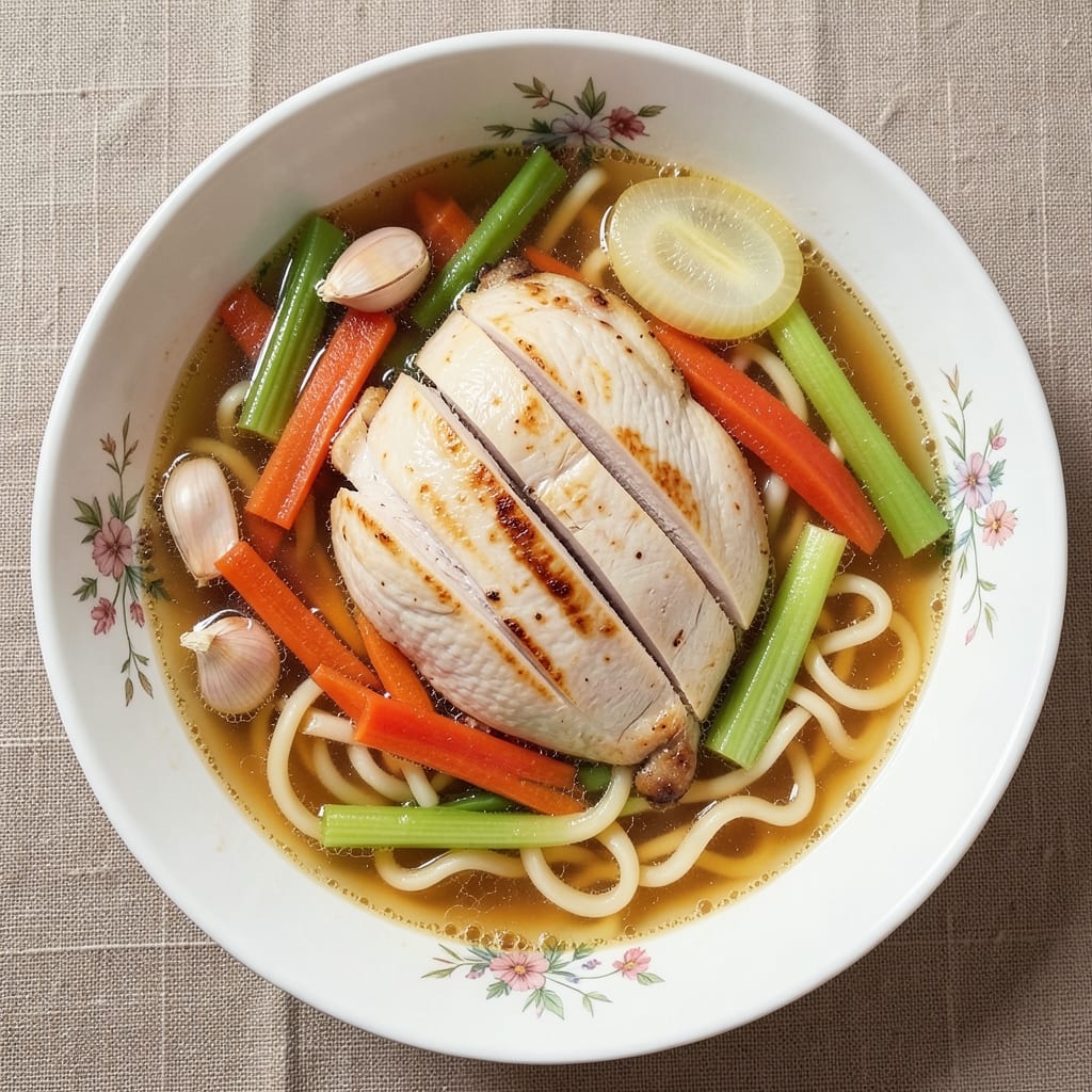5-Star Homemade Chicken Noodle Soup Recipe: Grandma-Style Healing in a Bowl