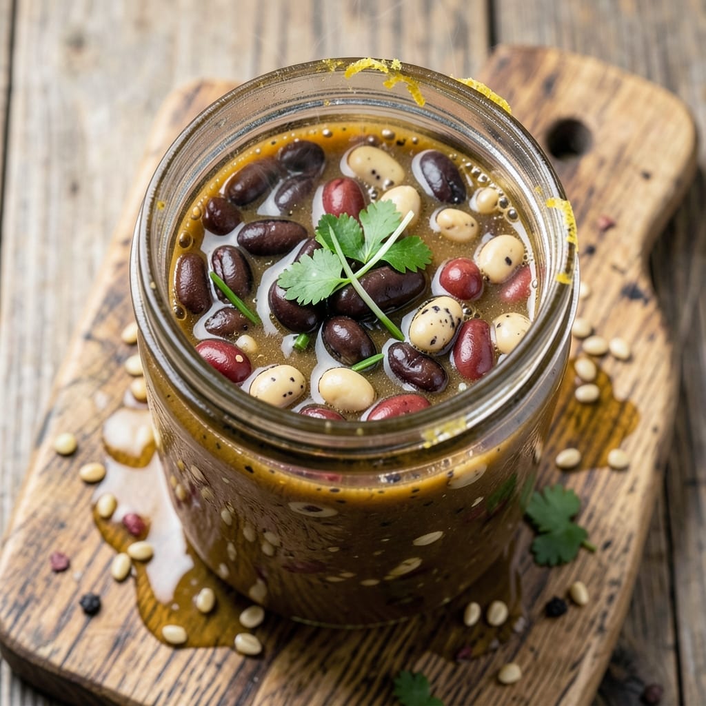 5 Bean Soup In A Jar Recipe: Slow-Simmered Pantry Staples With Barley Crunch
