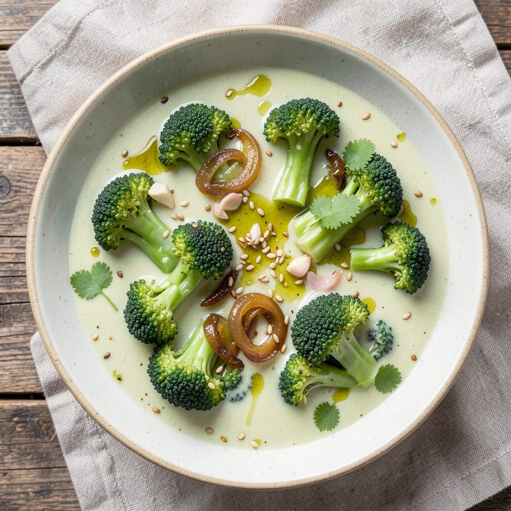 Alkaline Broccoli Soup Recipe: Vibrant Green Elixir With Gut-Healing Benefits