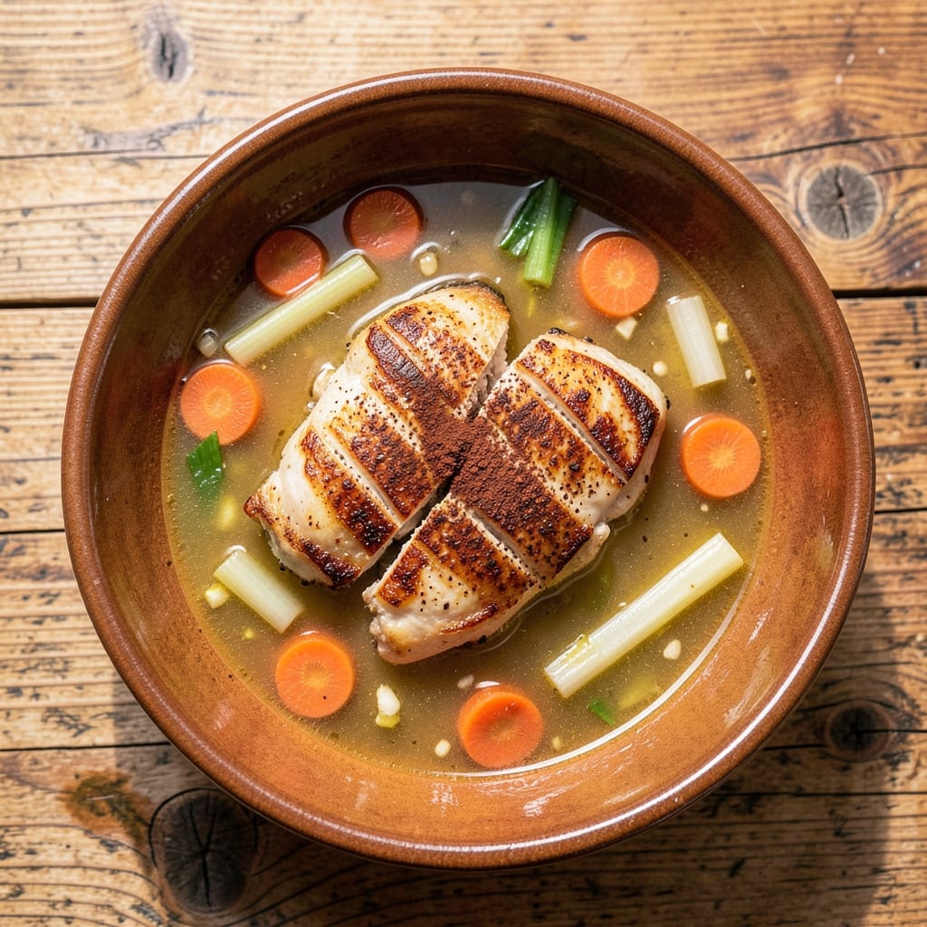 Alpine Village Inn Chicken Soup Recipe: Herb-Infused Comfort with Crispy Garlic Crunch