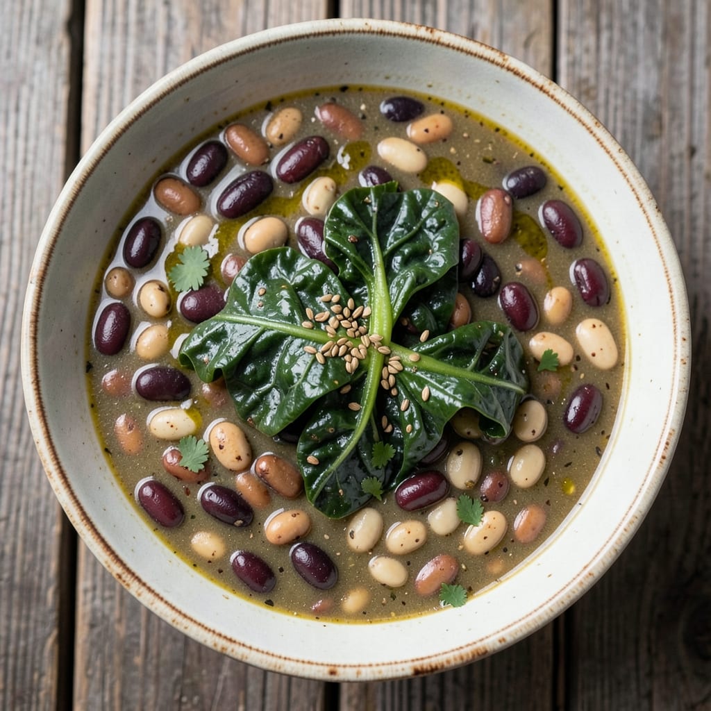 15 Bean Soup Recipe with Collards: Slow-Simmered Collard Crunch and Smoky Depth