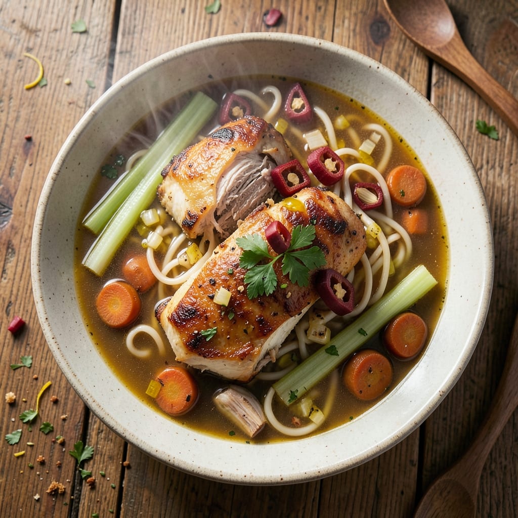 African American Chicken Noodle Soup Recipe: Soul-Warming Herbs and Slow-Simmered Comfort