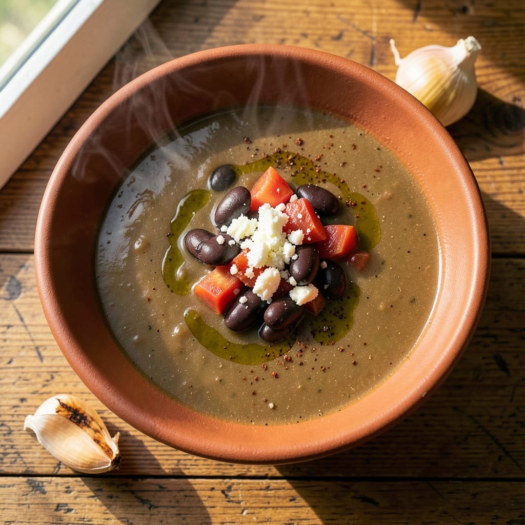 15-Minute Black Bean Soup Recipe: Spiced Lime Zest and Cilantro Freshness