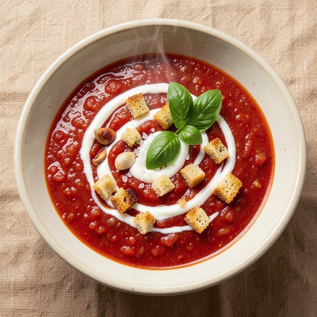 5 Ingredient Tomato Soup Recipe: Pantry-Perfect Velvety Richness in 20 Minutes