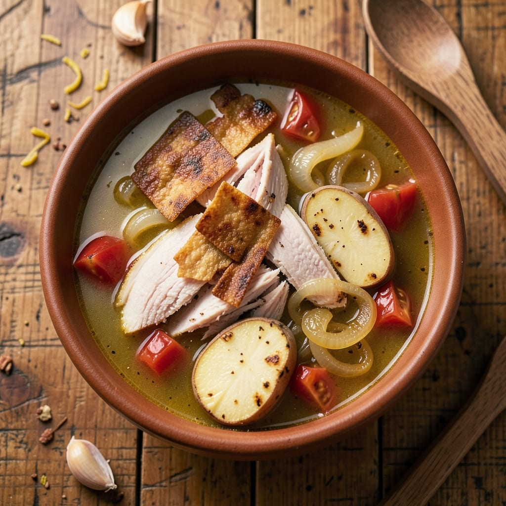 54th Street Chicken Tortilla Soup Recipe: Crispy Tortilla Crunch Meets Zesty Tomato Heat