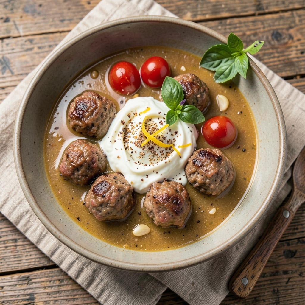 Al Capone Soup Recipe: Speakeasy-Style Tomato and Meatball Richness