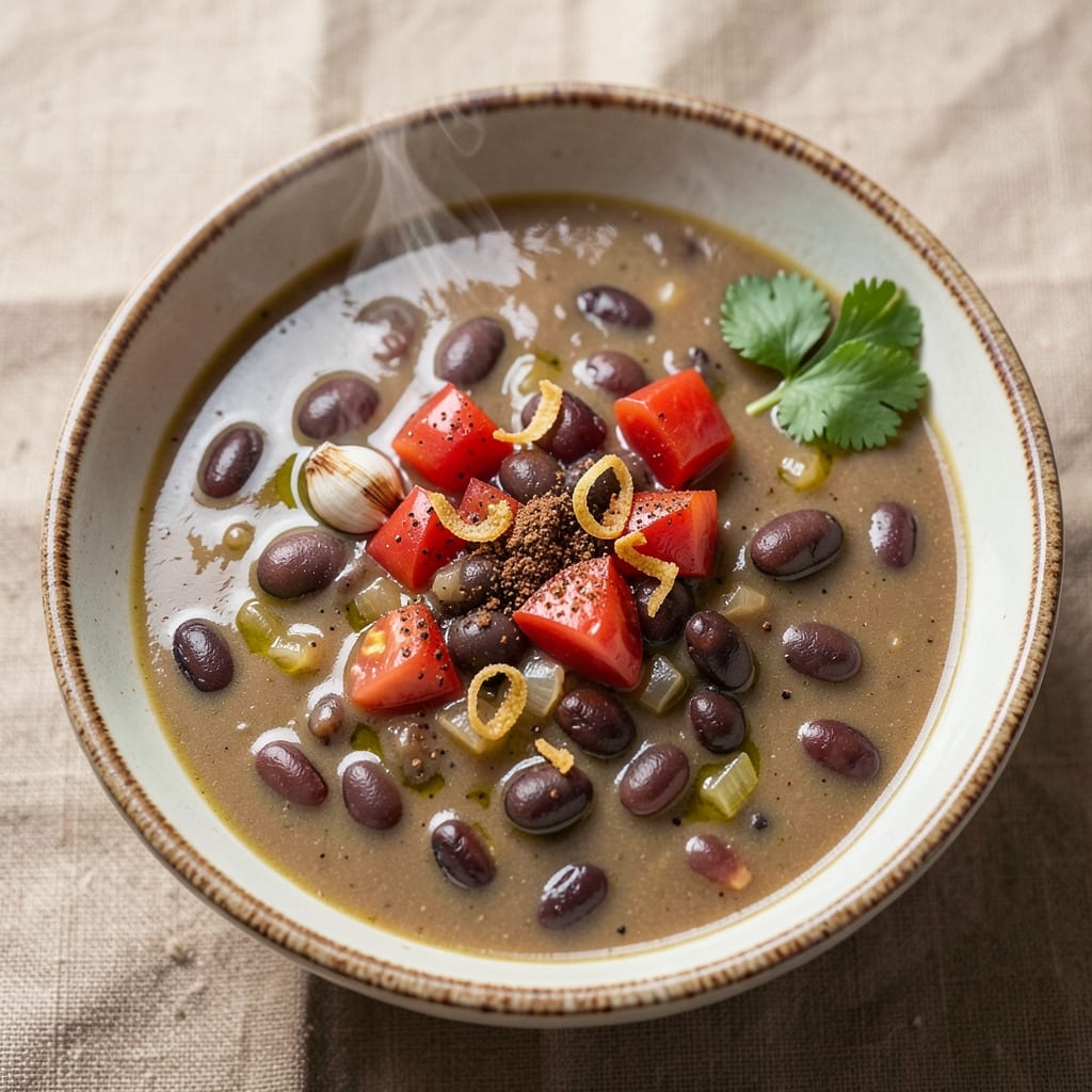 20 Minute Black Bean Soup Recipe: Smoky Cumin and Lime Zing in One Pot