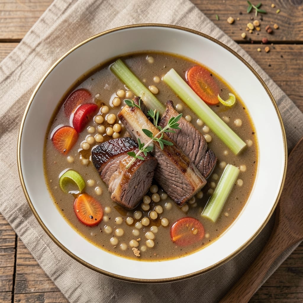 5 Star Beef Barley Soup Recipe: Slow-Simmered Richness with Toasted Barley Crunch