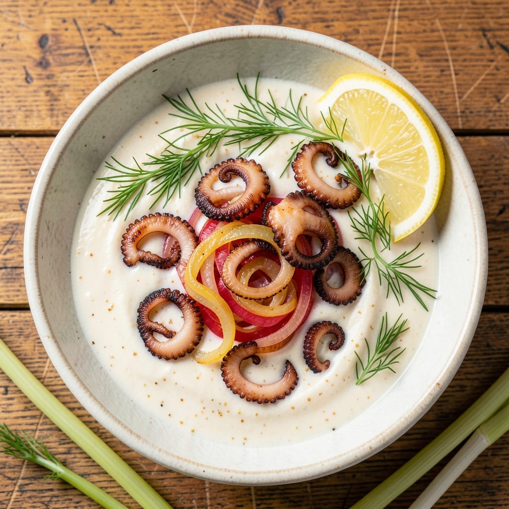 Albatross Soup Recipe: Silky Whitefish Delight with Lemon and Dill