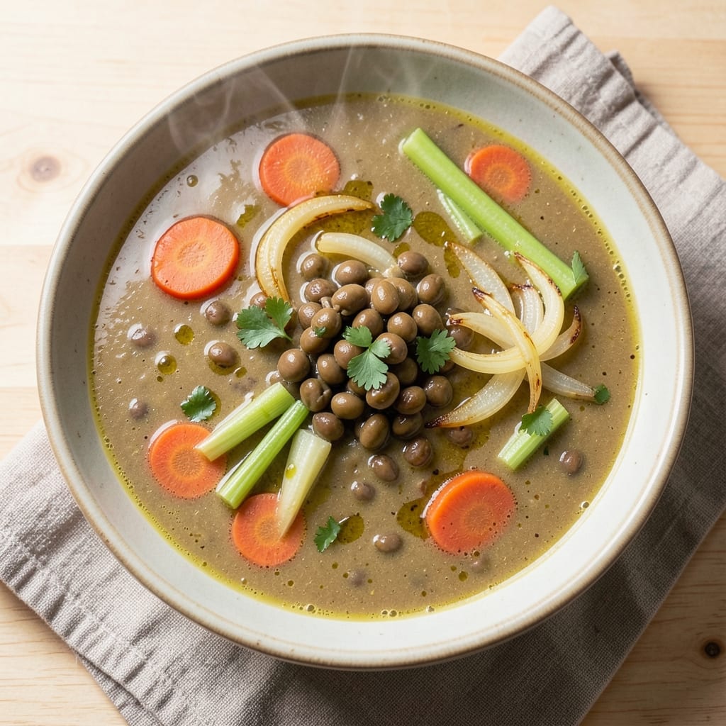 Alkaline Lentil Soup Recipe: Gut-Friendly Fiber Boost in One Pot