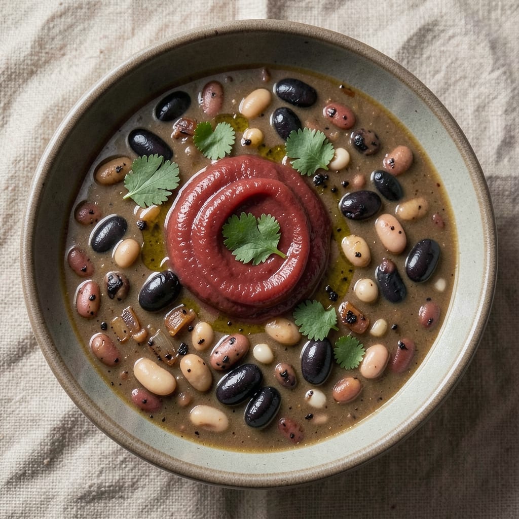 13 Bean Soup Recipe Vegetarian Slow Cooker: Slow-Cooker Pantry Harvest in One Pot