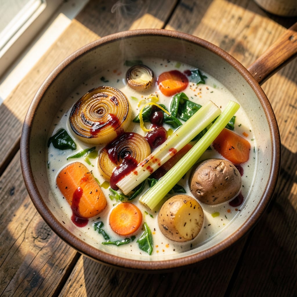 Adam Ragusea's Vegetable Soup Recipe: Herb-Infused Depth from Pantry Staples
