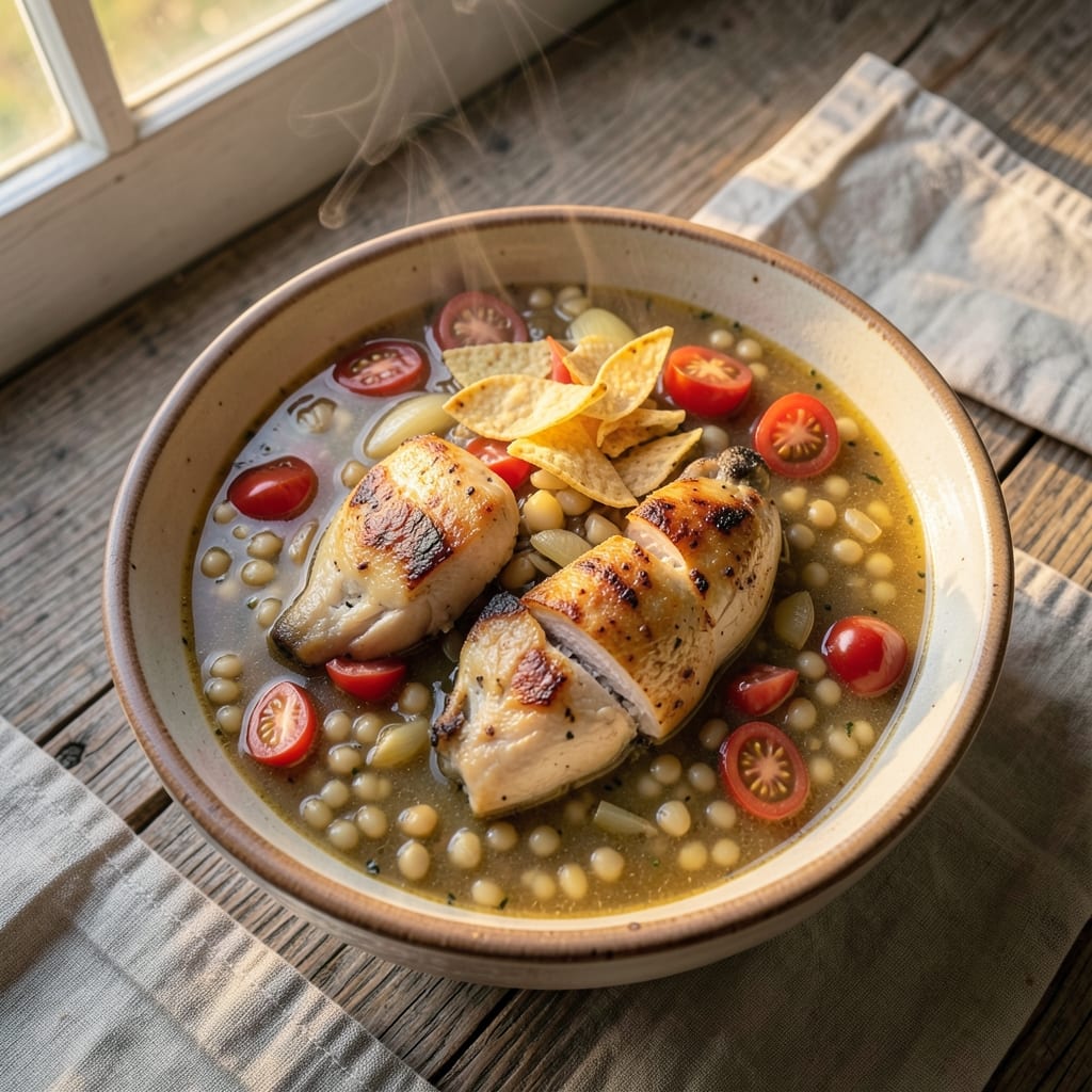Abuelos Chicken Tortilla Soup Recipe: Smoky Cumin and Charred Tortilla Crunch Fusion