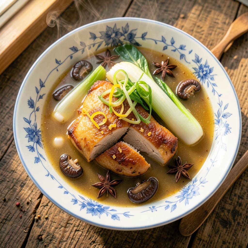 ABC Soup Chinese Recipe: Fragrant Star Anise and Ginger Simmer