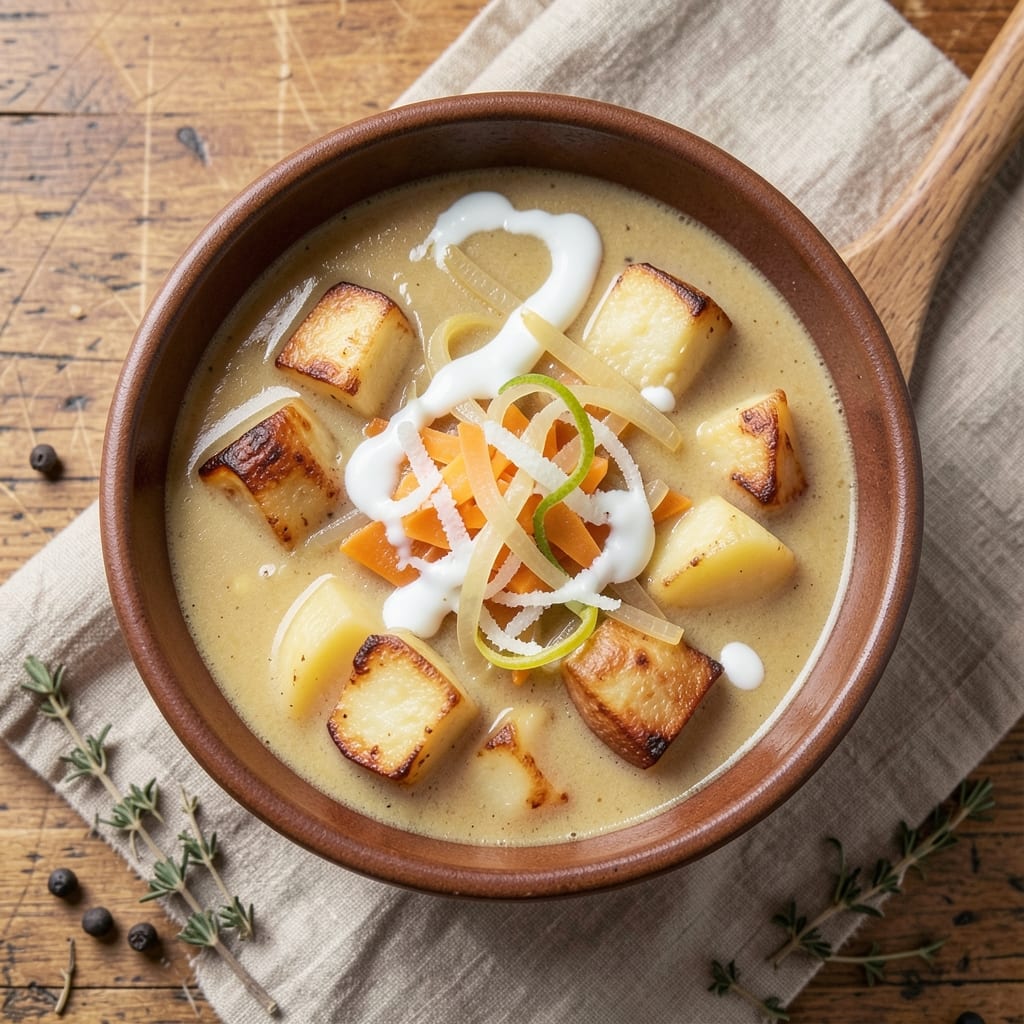 Allison's Baked Potato Soup Recipe: Velvety Creamy Texture With Buttery Roasted Flavor