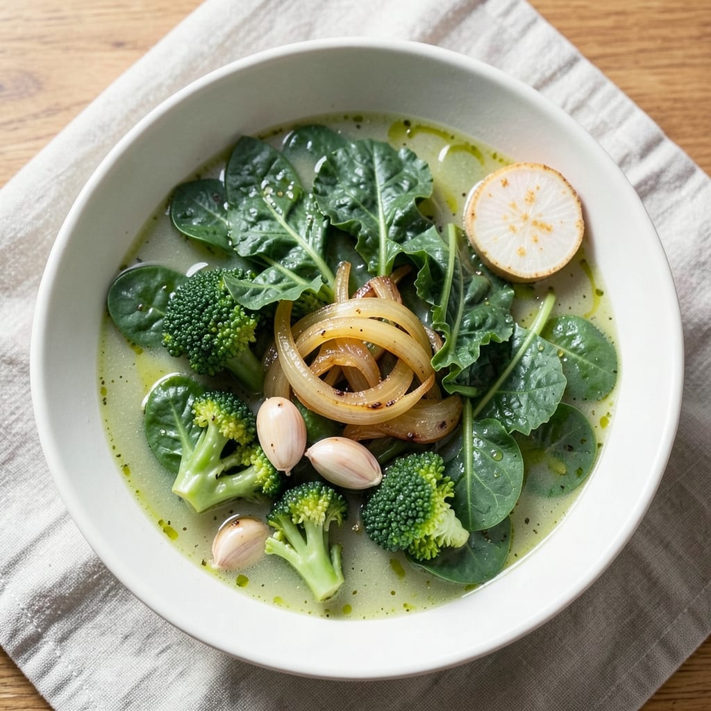 3 Day Cleanse Soup Recipe: Gut-Healing Greens and Bone Broth Elixir