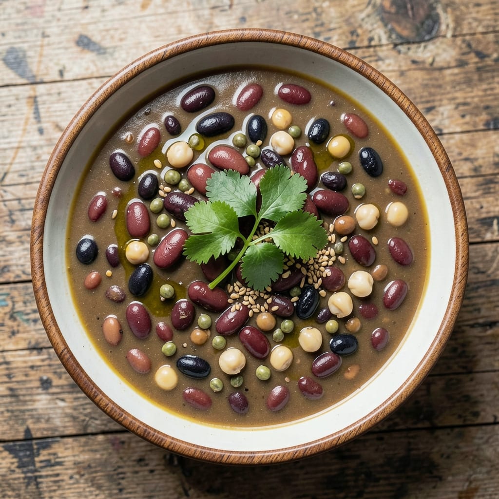 10 Bean Soup Recipe Crock Pot Vegetarian: Crock Pot Pantry-to-Pot Protein Powerhouse