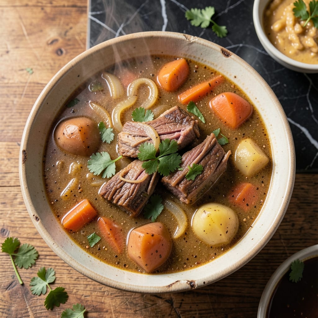 Afghan Soup Recipe: Toasted Barley and Lamb Crunch Fusion