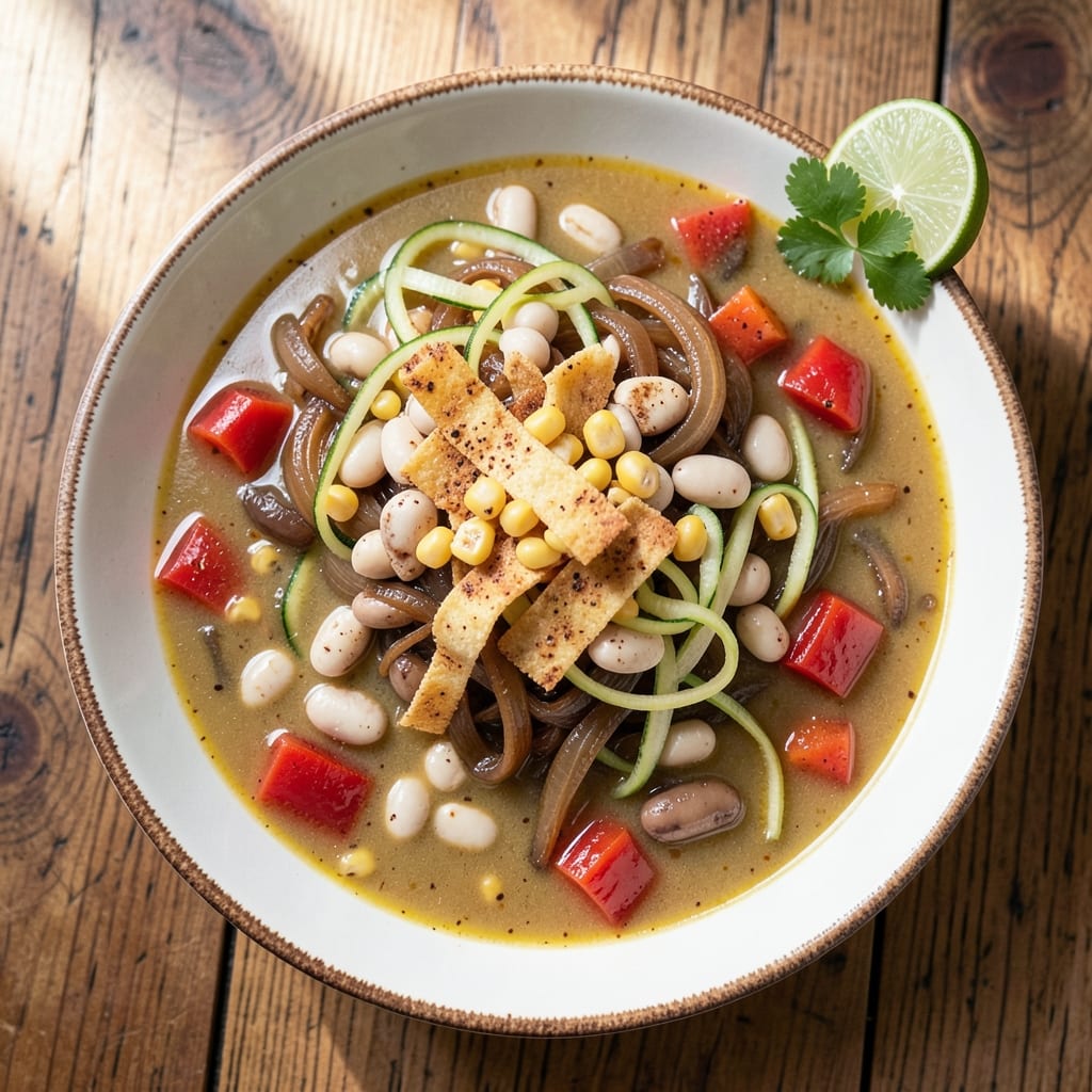 Alamo Cafe Tortilla Soup Recipe: Smoky Black Bean and Corn Crunch Fusion