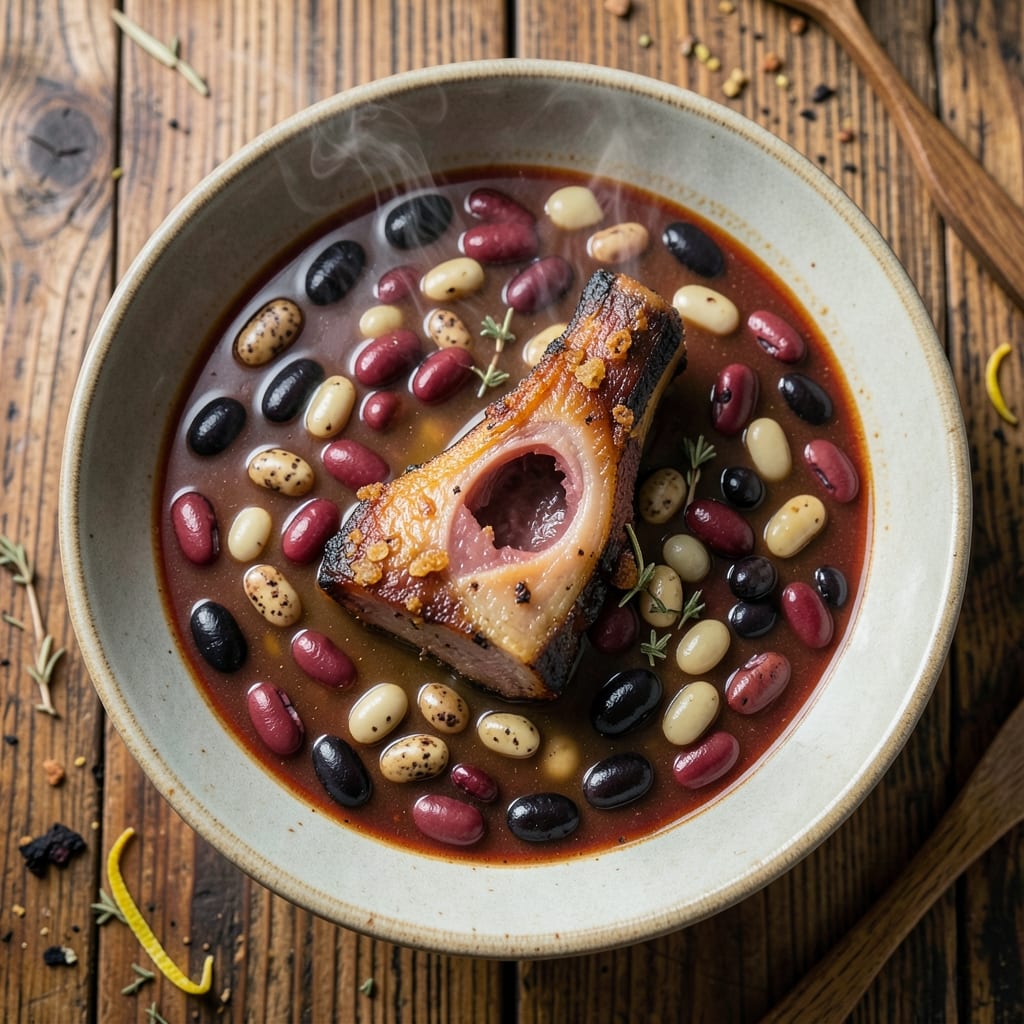 12 Bean Soup Recipe with Ham Bone: Deep Umami Richness From Bone to Bowl
