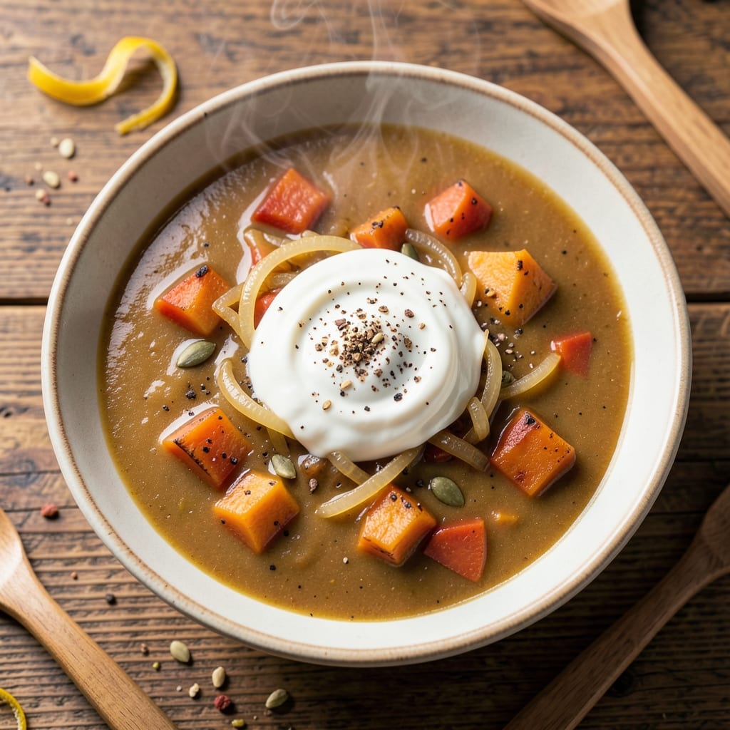 Air Fryer Butternut Squash Soup Recipe: Silky Smooth With Toasted Spice Crunch