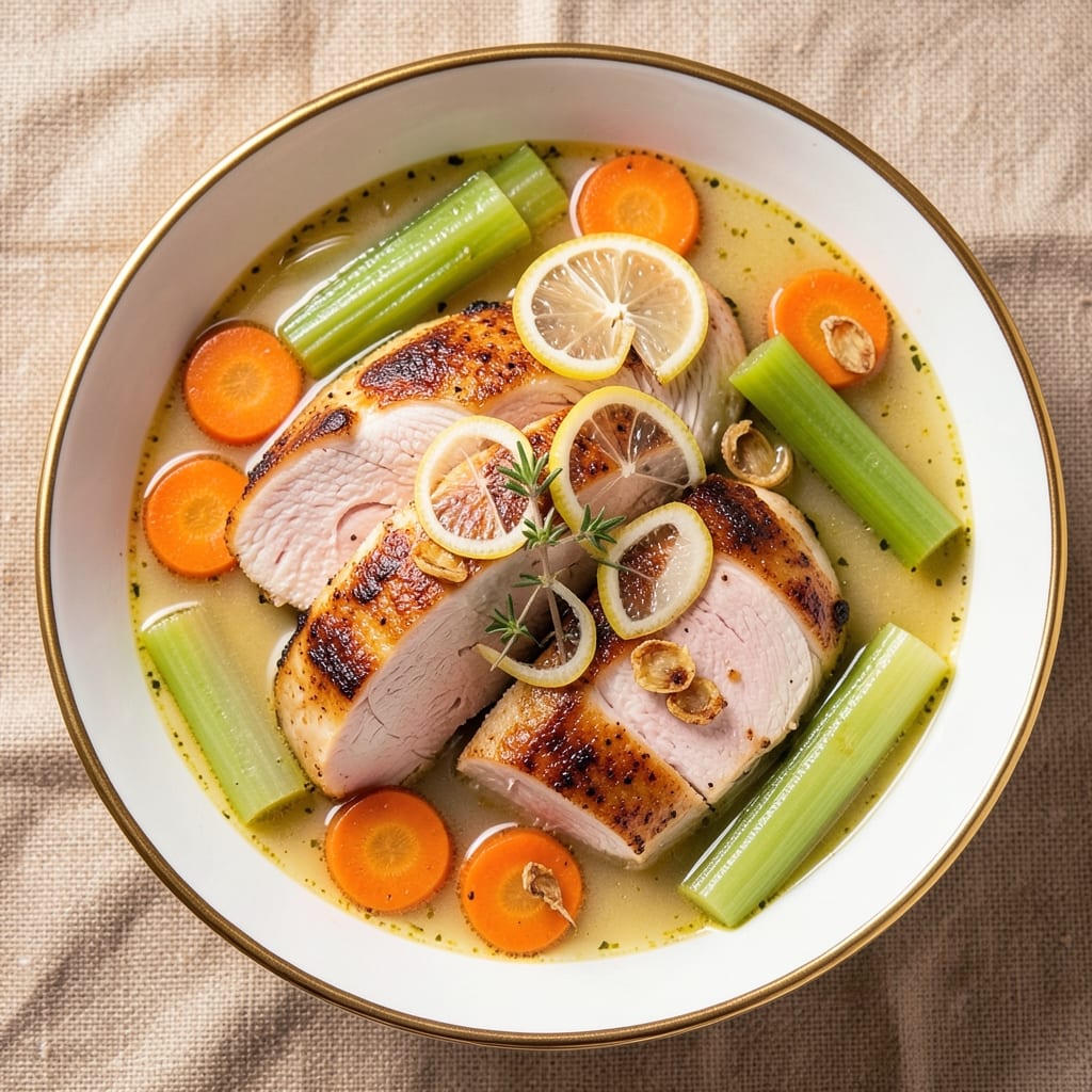 5-Star Chicken Vegetable Soup Recipe: Golden Star Ratings in Every Bowl
