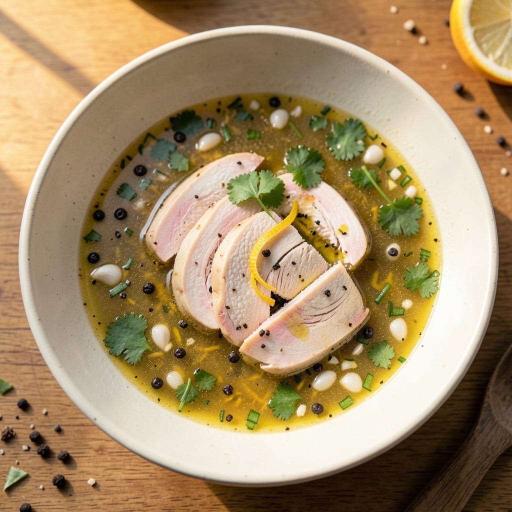 Alkaline Chicken Soup Recipe: Gut-Healing Turmeric Golden Milk Base