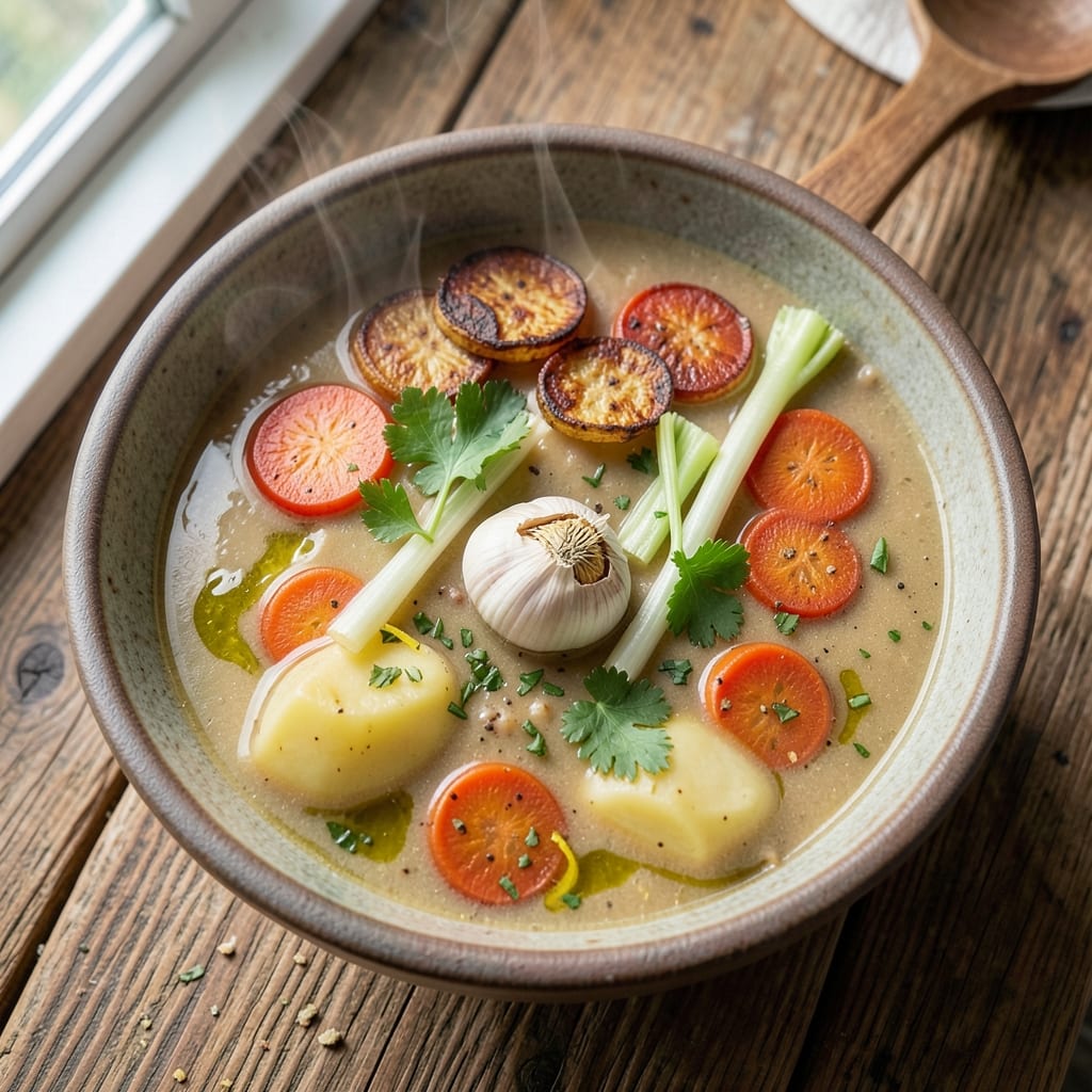 Alton Brown's Potato Soup Recipe: Velvety Texture From Slow-Simmered Roots