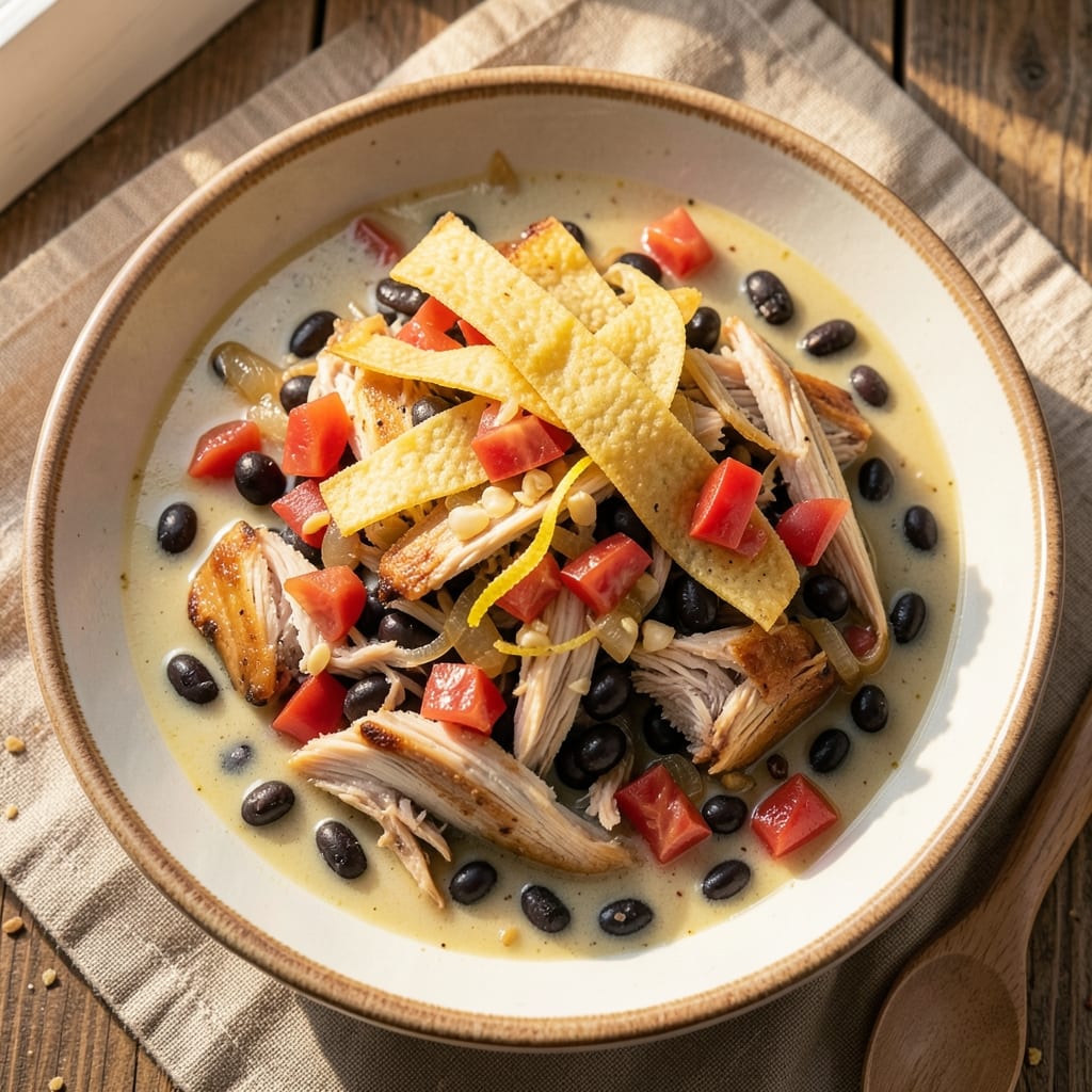 Aldi Chicken Tortilla Soup Recipe: Spiced Tortilla Crunch and Zesty Lime Finish